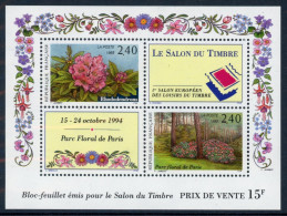 Frankreich Block 13 Postfrisch Blumen #IF427 - Otros & Sin Clasificación