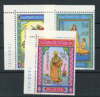 Algerien 464-466 Postfrisch Künstler #JL247 - Algerije (1962-...)