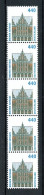 Bund Rollenmarken 5er Streifen 1937 Postfrisch Mit Nr. 215 #JM107 - Autres & Non Classés
