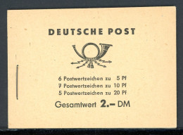 DDR Markenheftchen 3 A Postfrisch #JM131 - Markenheftchen