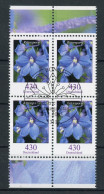 Bund 2435 Bonn, Alle 4 Ecken, Blumen Ersttagssonderstempel #GK426 - Sonstige & Ohne Zuordnung