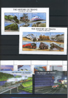 Gambia 4509-4512, KB 4513-4524, Block 572-573 Postfrisch Eisenbahn #IM275 - Gambie (1965-...)