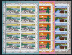 Bund Kleinbogensatz 1943-1945 Postfrisch #HK691 - Abarten Und Kuriositäten