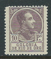 Rio De Oro Sueltos 1919 Edifil 116 ** Mnh  Bonito - Rio De Oro