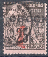 OBOCK Timbre Poste N°21 Oblitéré Décentré Cote : 28€00 - Used Stamps