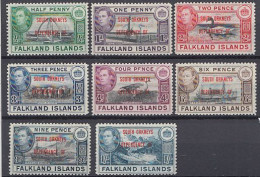 Falkland Islands Dependencies (FID) South Orkneys 1944 8v ** Mnh (59815) - South Georgia