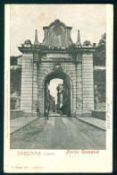 BK035 SARZANA - PORTA ROMANA 1900 CIRCA ANIMATA LA SPEZIA - Otros & Sin Clasificación