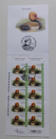 Carnet Privé Avec Timbres Buzin 150 Ans Club " Filac Lanaken "  Nr. 21/50 27.01.2018 Avec Signature Nette Rousse - 1985-.. Vogels (Buzin)