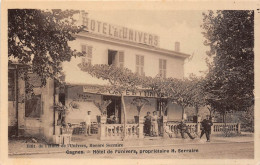 CAGNES-sur-Mer (Alpes-Maritimes) - Hôtel De L'Univers, Honoré Serraire - Ecrit (2 Scans) - Cagnes-sur-Mer