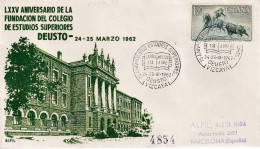 MATASELLOS 1962  DEUSTO - Cartas & Documentos