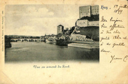 Belgique - Liège - Huy - Vue En Amont Du Pont - Hoei