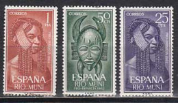 Rio Muni Correo 1962 Edifil 29/31 ** Mnh - Rio Muni