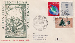 MATASELLOS 1968 BURGOS - Storia Postale