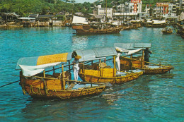 HONG-KONG - The Sam-Pan In Aberdeen In 1965  CPSM GF - China (Hong Kong)