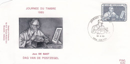 Belgique FDC 1985 2169 Journée Du Timbre Graveur Jean De Bast Couvin - 1981-1990