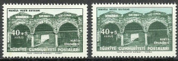 Turkey; 1960 Manisa Mesir Bairam "Color Tone Variety" - Unused Stamps