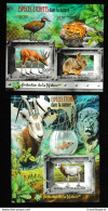 Burundi 2012 Blocs Species Extinct In Nature S/S Imperforate ND MNH/ ** - Blocchi & Foglietti