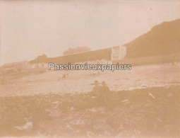 PHOTO  DIEPPE 14/18 ? PLAGE SOUVENIR De CONVALESCENCE SOLDATS - Dieppe