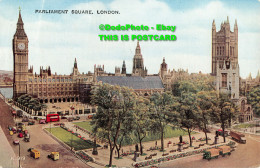 R455149 K. 919. Parliament Square. London. Valesque Postcard. Valentines. 1955 - Sonstige & Ohne Zuordnung