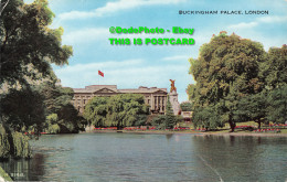 R455153 Buckingham Palace. London. H. 9146. Valesque Postcard. Valentines. 1956 - Andere & Zonder Classificatie