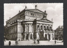 FRANKFURT Am MAIN  Die Oper - ALTE KARTE / OUDE POSTKAART / VIEILLE CPA  (D 084) - Frankfurt A. Main