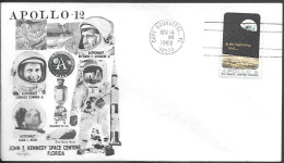 US Space Cover 1969. "Apollo 12" Launch ##03 - USA