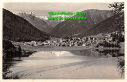 R455275 Davosersee Gegen Davos. Tinzenhorn. Piz Michel. 502. M. Rudolf. Davos - World