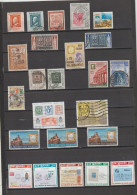 Italie Saint Marin   Lot De 24 Timbres Thème  Monnaies Sur Timbre  (lot 290a) - Munten