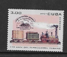 CUBA 2007 TRAINS YVERT N°4527 NEUF MNH** - Trains