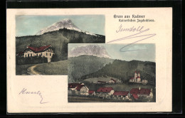 AK Radmer, Gasthaus Kaiserliches Jagdschloss, Ortspartie Mit Kirche  - Other & Unclassified