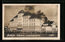 AK Knittelfeld, Volksschule Strasse Landsbachergasse  - Autres & Non Classés