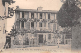 CLANS (Alpes-Maritimes) - Hôtel De Paris - Voyagé 1907 (2 Scans) - Sonstige & Ohne Zuordnung