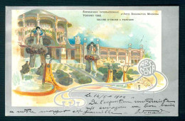 BK041  ESPOSIZIONE INTERNAZIONALE D'ARTE DECORATIVA MODERNA TORINO 1902 - Exhibitions
