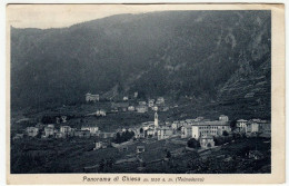 PANORAMA DI CHIESA (VAL MALENCO) - SONDRIO - 1926 - Vedi Retro - Formato Piccolo - Sondrio