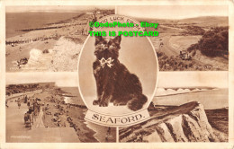 R455413 Good Luck From Seaford. 7595. Norman. S. And E. 1954. Multi View - World