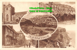 R455416 Greetings From Old Hastings. 6803. Norman. S. And E. 1957. Multi View - World