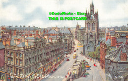 R455321 St. Nicholas Cathedral From Castle. Newcastle On Tyne. A. 1691. Art Colo - World