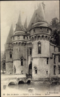CPA Vigny Val D’Oise, Schloss, Eingangstor - Autres & Non Classés