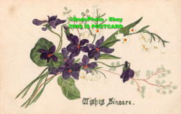 R455323 Wishes Sincere. Greeting Card. Postcard - World