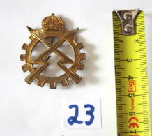 C23 Militaria - Insigne Artillerie Belge - Collection - Armée - - Armée De Terre