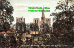 R455464 Chichester Cathedral. West Front From Bishops Garden. Friths Series. 190 - Monde