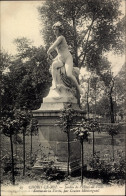 CPA Choisy Le Roi Val De Marne, Garten Des Hotel-de-Ville, Statue Der Wahrheit - Autres & Non Classés