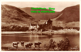 R455481 Kilchurn Castle. Loch Awe. Argyll. A. 6460. Valentines. RP - Monde