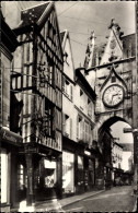 CPA Auxerre Yonne, Uhrturm, Haus Dem 15. Jahrhundert - Sonstige & Ohne Zuordnung