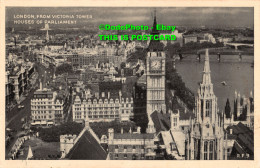 R455482 London From Victoria Tower. Houses Of Parliament. R. F. 9 - Autres & Non Classés