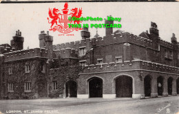 R455486 London. St. James Palace. Silverette. City Arms. Tuck. Silverette. 1808. - Other & Unclassified