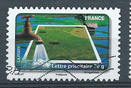 FRANCE - Obl - 2010 - YT N° AD409-Le Timbre Fête L'eau - Gebruikt