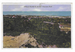 CPA STELLA PLAGE, PANORAMA NORD, PAS DE CALAIS 62 - Other & Unclassified