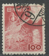 Japon - Japan 1953 Y&T N°539 - Michel N°592 (o) - 100y Pêche De La Truite - Used Stamps