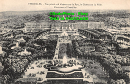 R455695 Versailles. Vue Prise A Vol Doiseau Sur Le Parc Le Chateau Et La Ville. - Monde